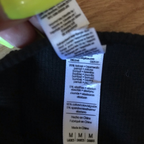 SR American Apparel black bodysuit NWOT - Picture 5 of 5
